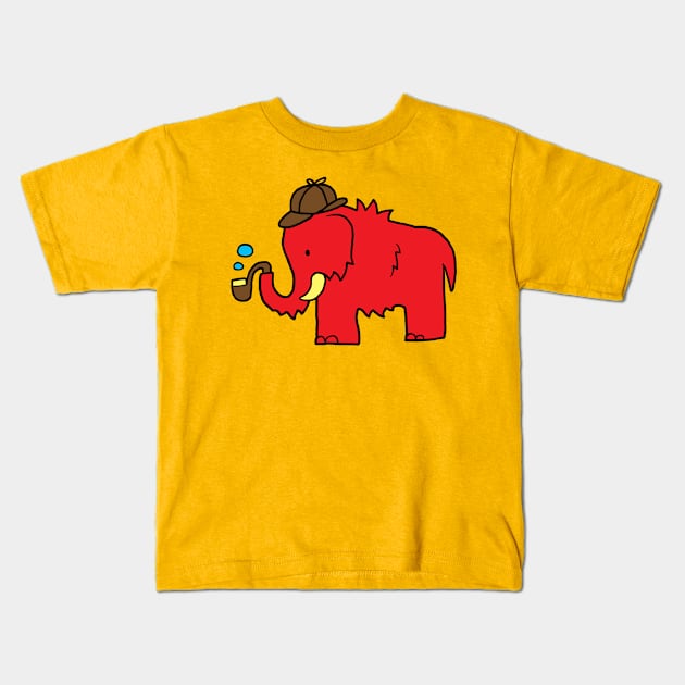 Inspector Mammoth Kids T-Shirt by scumbugg